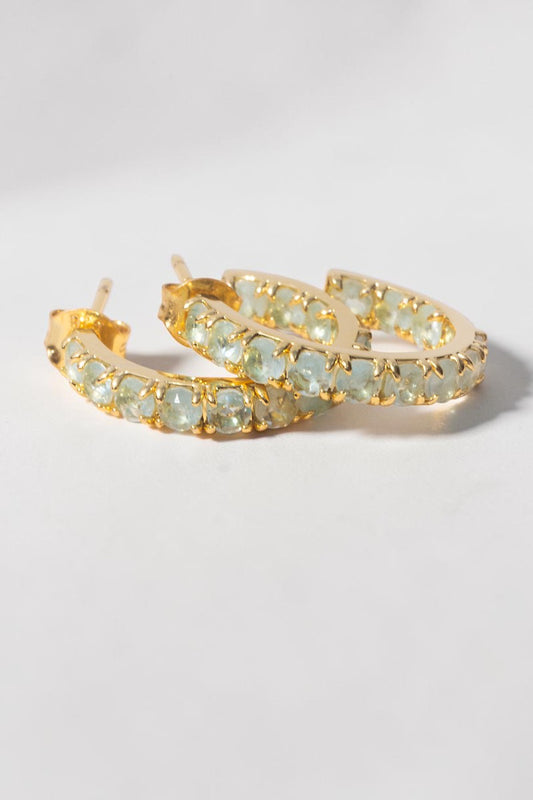 ALCHEMY COLOR CHANGING HOOPS- AQUA