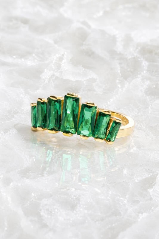ALIX RING- EMERALD