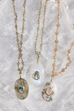 AMULET NECKLACE- DENDRITIC OPAL