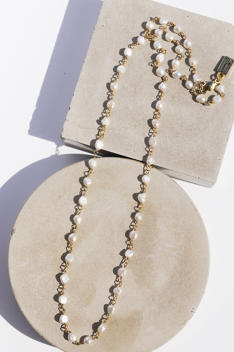 PEARL JUNE BIRTHSTONE NECKLACE