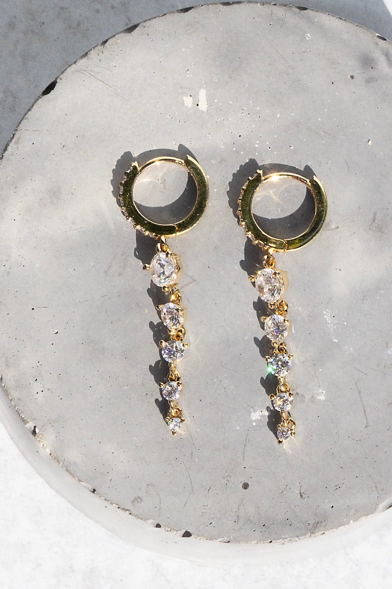 CONFETTI HUGGIES- 14K GOLD VERMEIL