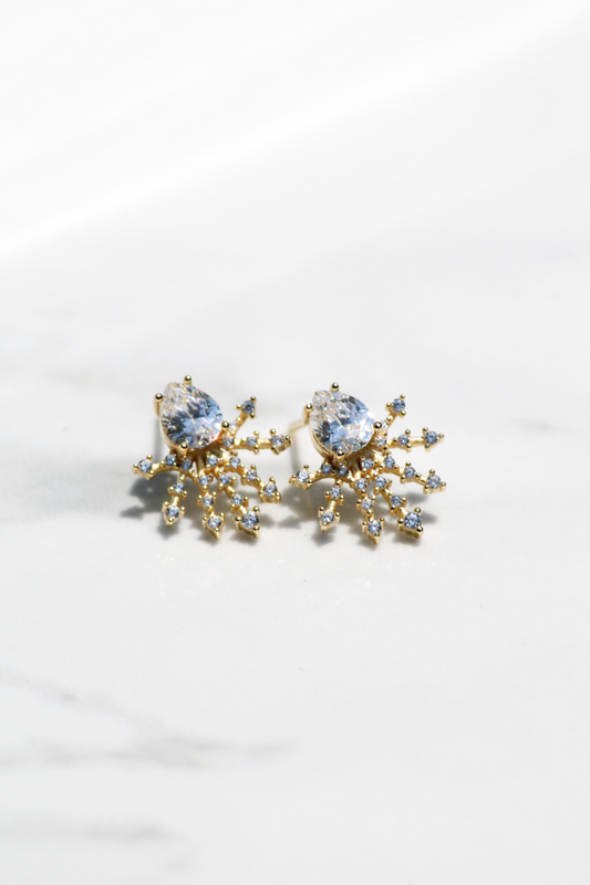 CRYSTALINE STUD EARRINGS