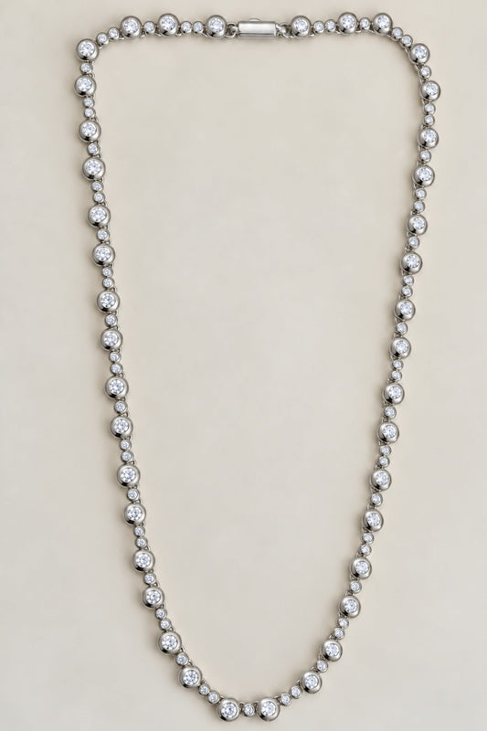ORBIT NECKLACE I SILVER