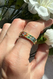 SUNBEAM RING- RAINBOW