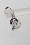 LOVE KNOT STUDS- STERLING SILVER
