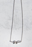 LOVE KNOT NECKLACE- STERLING SILVER