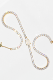 PRINCESS NECKLACE- RAINBOW MOONSTONE