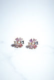 PSYCHEDELIC FLOWER STUDS