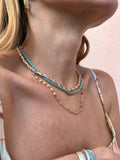 SYMPHONY TENNIS NECKLACE- TURQUOISE