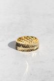 SUNRAY RING- 14K GOLD PLATE