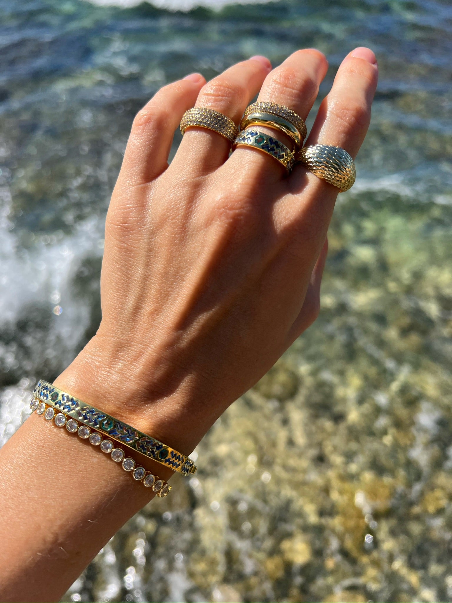 SUNBEAM RING- OCEANS