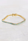 TENNIS BRACELET- TURQUOISE