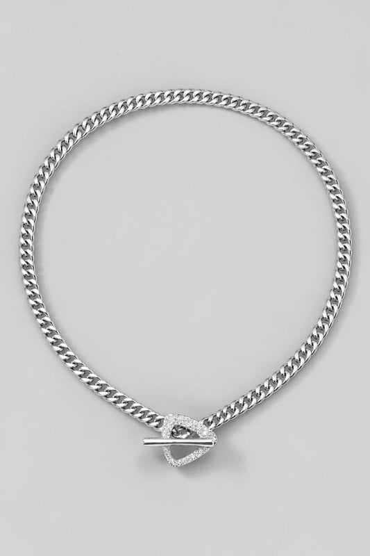 TRIOMPHE NECKLACE- STERLING SILVER