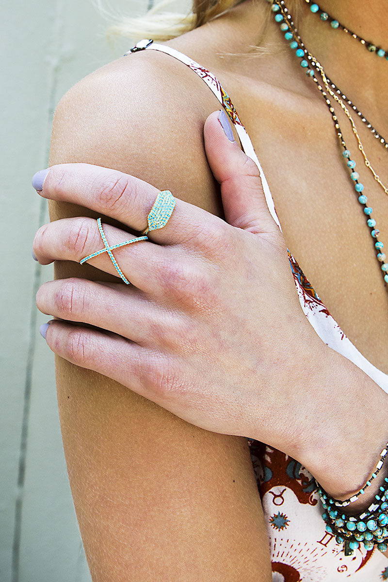 Turquoise rings