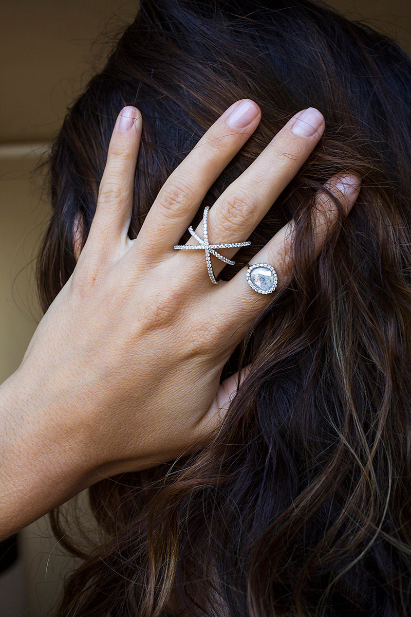sterling silver delicate rings
