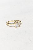 BOUQUET RING- RAINBOW MOONSTONE