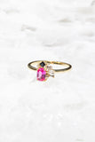 BOUQUET RING- PINK TOPAZ