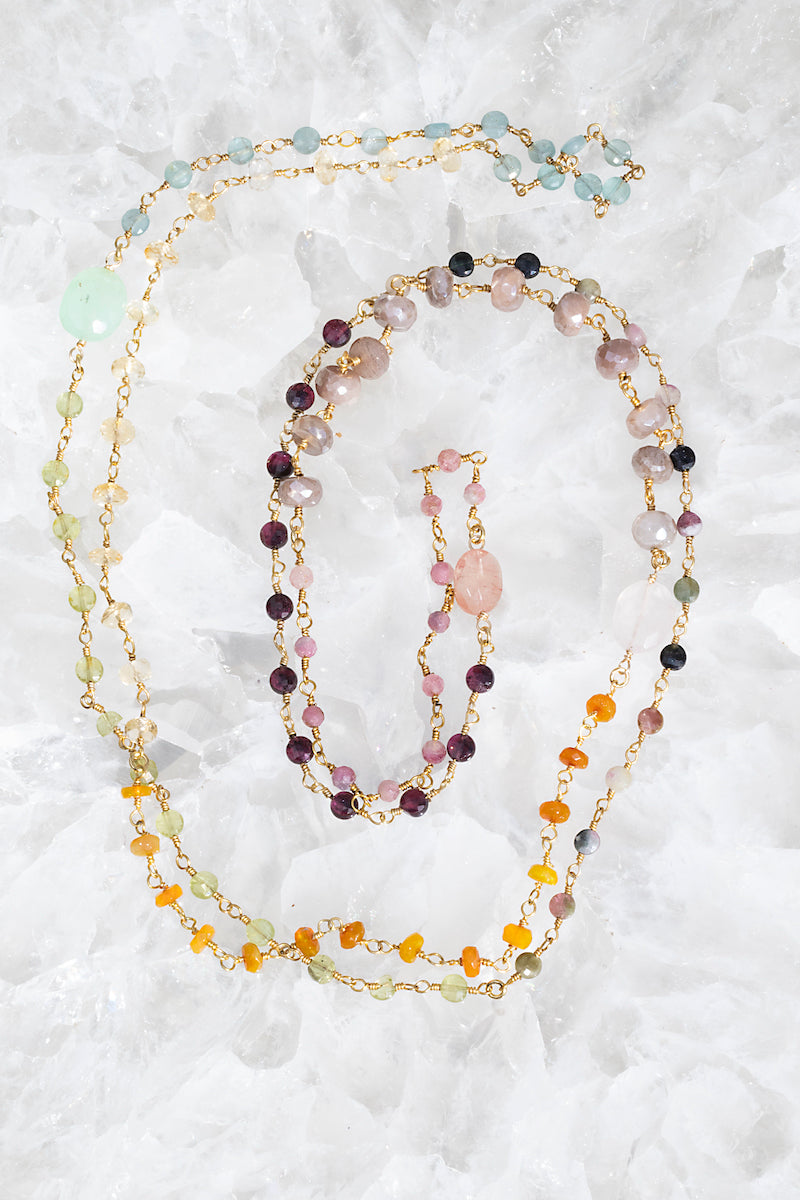 CHAMELEON NECKLACE- RAINBOW