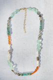 COLLAGE NECKLACE- TEQUILA SUNRISE