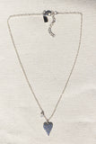 GLIMMER HEART- STERLING SILVER