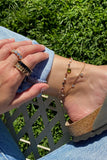 GUM DROP ANKLET- RAINBOW