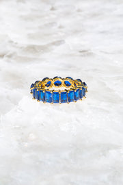 PILLOWTALK RING- BLUE SAPPHIRE