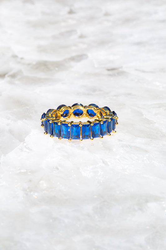 PILLOWTALK RING- BLUE SAPPHIRE
