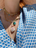 GUM DROP NECKLACE- RAINBOW + SHORT