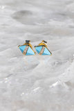 TAROT EARRINGS- TURQUOISE