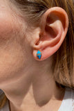 TAROT EARRINGS- TURQUOISE