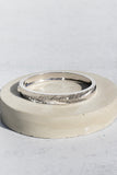 SUNRAY BANGLE- SILVER PLATE