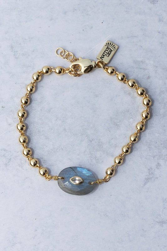 AMULET LABRADORITE BRACELET