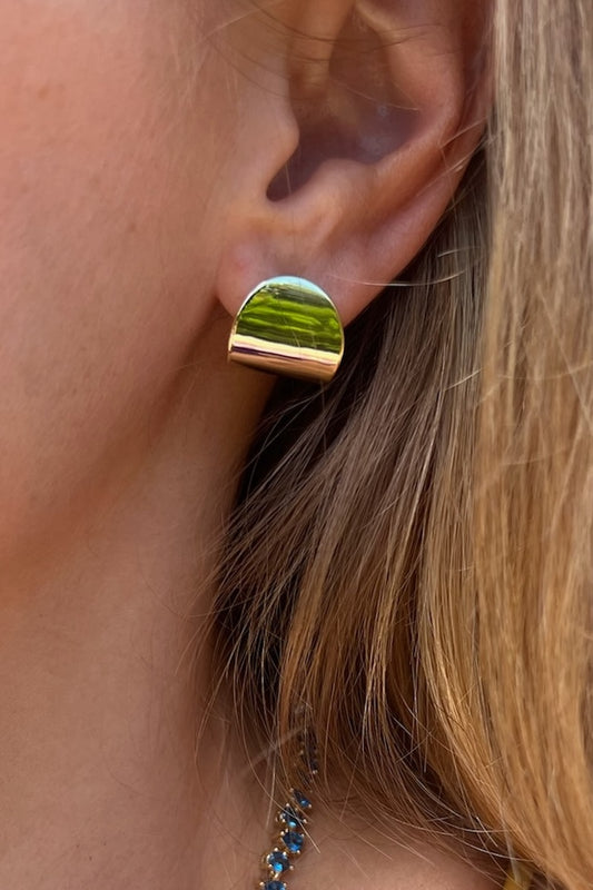 ARC STUDS- 14K GOLD PLATED