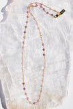 AMETHYST FEBRUARY BIRTHSTONE NECKLACE