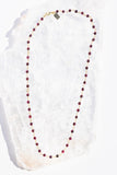 GARNET JANUARY BIRTHSTONE NECKLACE