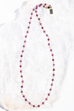 RUBY JULY BIRTHSTONE NECKLACE