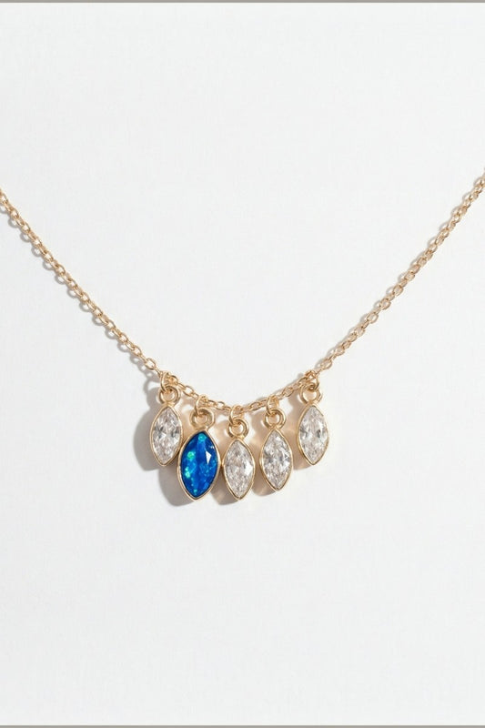 BELLA TURQUOISE OPAL NECKLACE