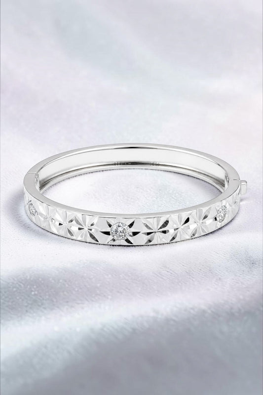 DYNASTY BANGLE I SILVER