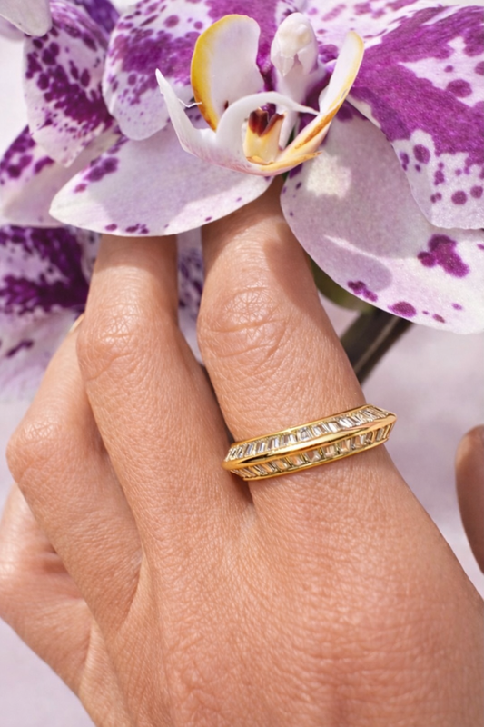 RAZOR EDGE RING-  GOLD