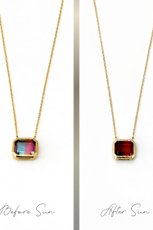 EUPHORIA EUPHORIA COLOR CHANGING  NECKLACE | CHROMA ROUGE