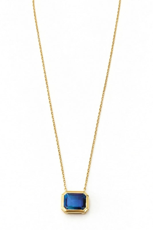 EUPHORIA COLOR CHANGING  NECKLACE | PRISM BLUE