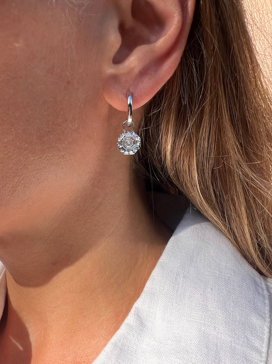 FOUNDRY DIAMOND + GOLD HUGGIES