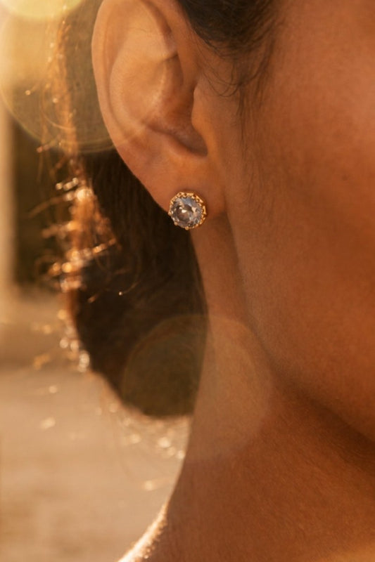 FOUNDRY ALEXANDRITE STUD EARRINGS