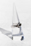 HIPSTER BELT BUCKLE RING- SILVER PLATED