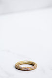 HALO RING- 14K GOLD VERMEIL