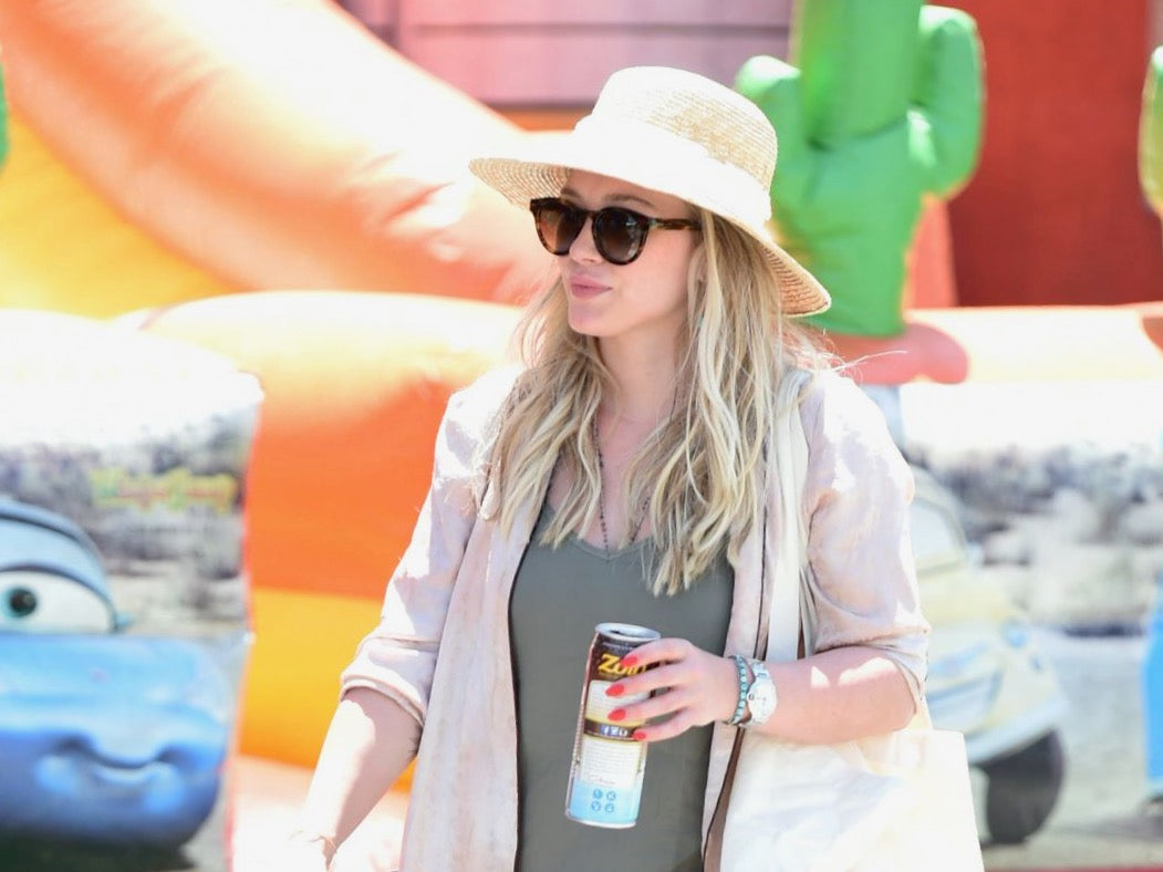 Hillary Duff wearing Native Gem