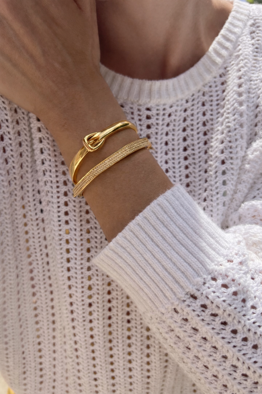 OCTAVIA BANGLE- GOLD