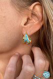 JUNIE EARRINGS- TURQUOISE