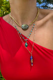 BLUE SARDINE NECKLACE