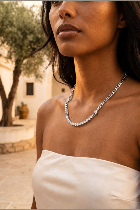IT GIRL NECKLACE- STERLING SILVER